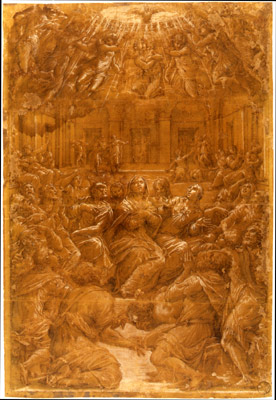 Fontana Prospero-La  Pentecoste
